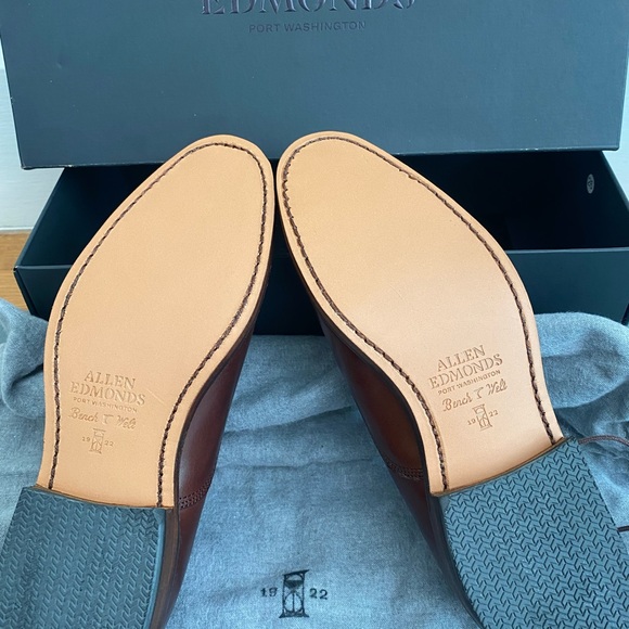 Allen Edmunds Park Avenue Oxford men’s Size 6 Brand New - Picture 6 of 6